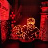 Jujutsu Kaisen 3D Lamp Anime Gojo Satoru Jujutsu Kaisen Yuji Itadori LED Night Light Brdroom Decor 5 - Anime Lamps Store