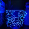 Jujutsu Kaisen 3D Lamp Anime Gojo Satoru Jujutsu Kaisen Yuji Itadori LED Night Light Brdroom Decor 8 - Anime Lamps Store