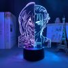 Led Anime Light Attack on Titan Eren Titan Half Face for Bedroom Decoration Dual Color Light 2 - Anime Lamps Store