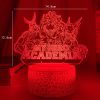 Newest Anime 3d Led Night Lamp My Hero Academia for Bedroom Decor Birthday Gift Nightlight Manga 5 - Anime Lamps Store