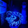 Tokyo Ghoul 3D Lamp Anime Kaneki Ken Juuzou Led Night Light for Kids Bedroom Decoration Nightlight 3 - Anime Lamps Store