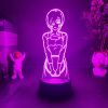 Tokyo Ghoul Kaneki Ken 3d Led Lamp for Bedroom Night Lights Anime Mange Figure Avatar Room 10 - Anime Lamps Store