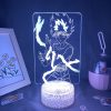 YuYu Hakusho Anime Figure Jaganshi Hiei 3D LED Color Lava Lamp Night Lights Otaku Xmas Gift 3 - Anime Lamps Store