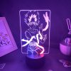 YuYu Hakusho Anime Figure Jaganshi Hiei 3D LED Color Lava Lamp Night Lights Otaku Xmas Gift 5 - Anime Lamps Store