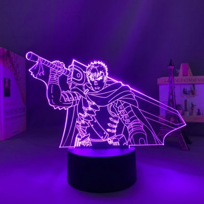 Berserk Guts Hot 3D Lamp