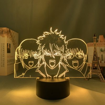 Hot Anime Gintama 3D Lamp
