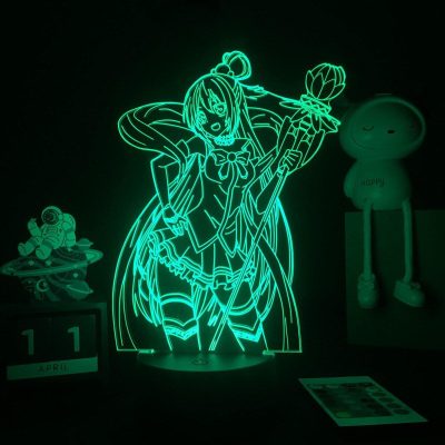 Hot Anime KonoSuba Aqua 3D Lamp