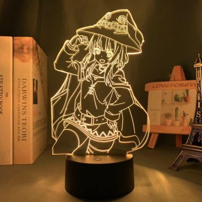 Hot Anime KonoSuba Megumin 3D Lamp