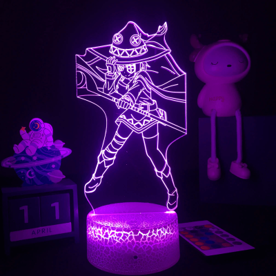 KonoSuba Megumin Hot Style 3D Lamp