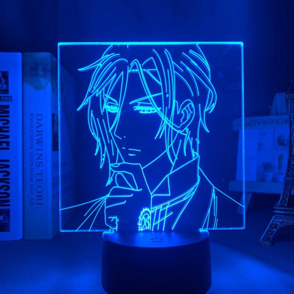 Black Butler Sebastian Michaelis Cool 3D Lamp - Anime Lamps Store